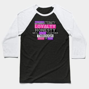 Friends Through Eternity Baseball T-Shirt